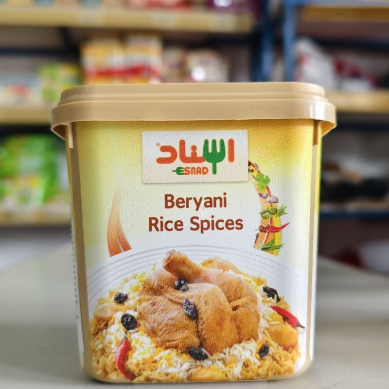 

Esnad Beryani Rice Spices 200Gr / Bumbu Nasi Briyani Esnad / Bumbu Nasi Kebuli Esnad