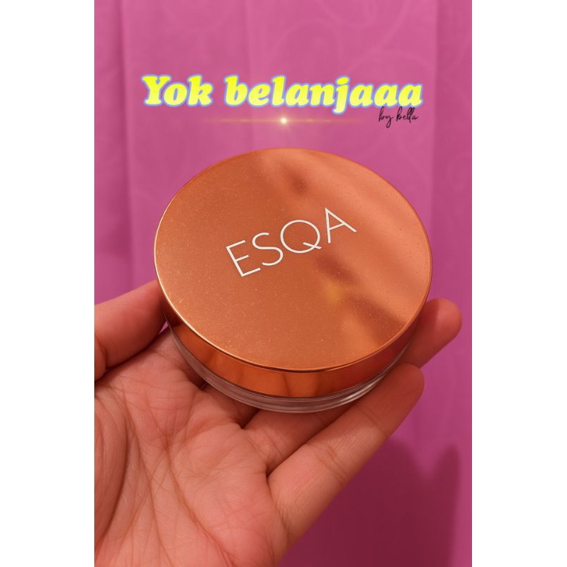 ESQA Flawless micro setting powder shade TRANSLUCENT