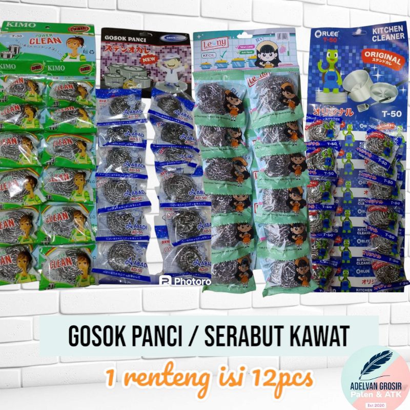 Gosok panci kimo T30/gosok panci abadi T50/Gosok panci Leony & Gosok panci Orlee T50 /winstar 1 rtg 