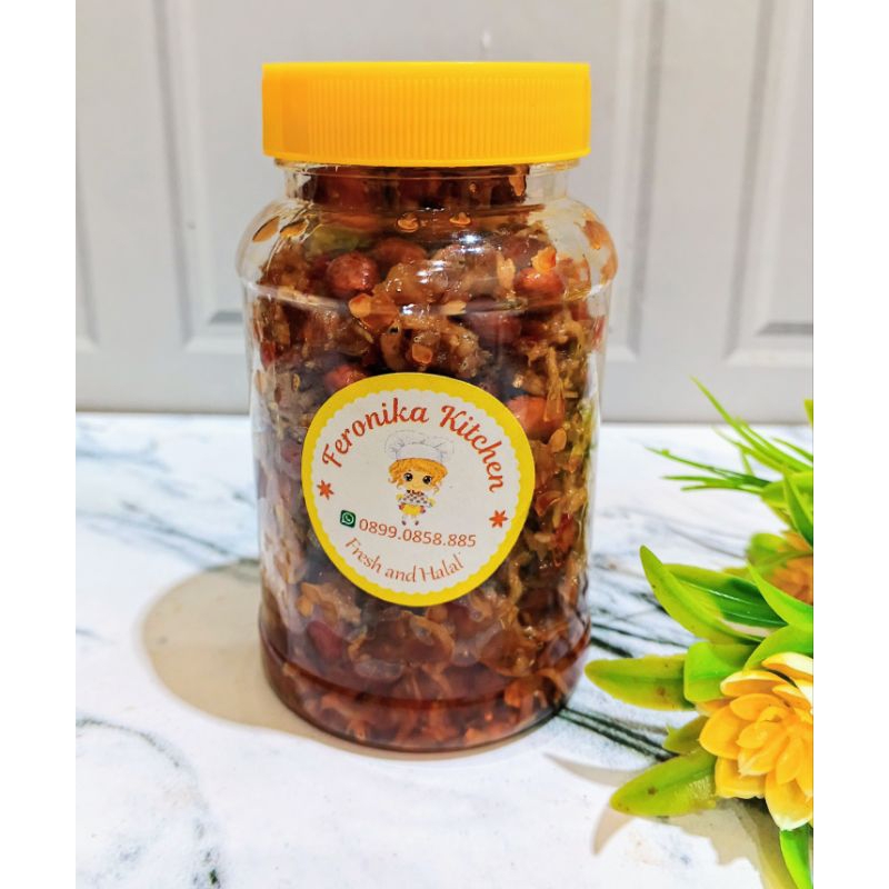 

SAMBAL TERI KACANG MEDAN BERAT 250 GRAM