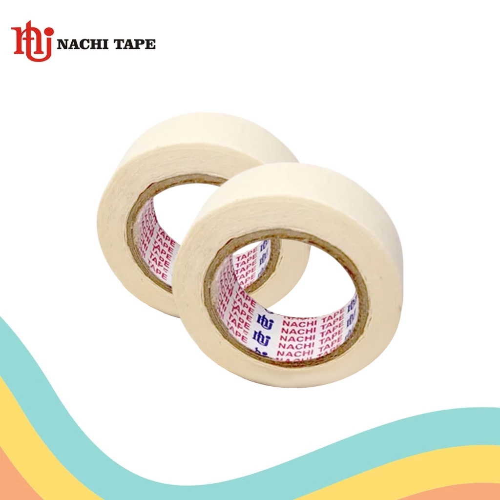 

ISOLASI KERTAS / MASKING TAPE NACHI 3/4 INCH (10 PCS)