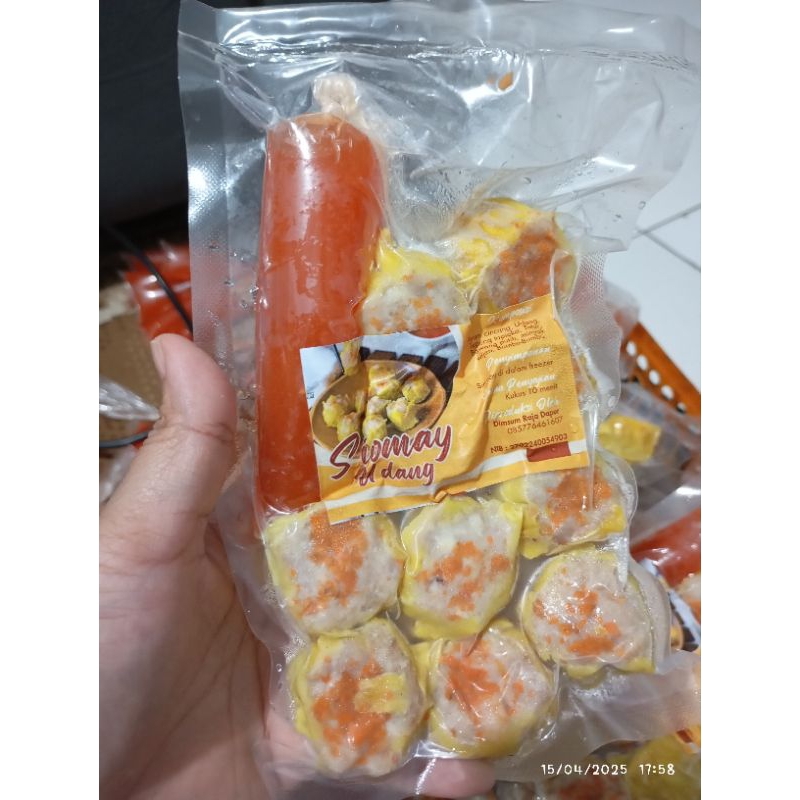 

DIMSUM SIOMAY UDANG 10 PCS SAUS ORIGINAL.