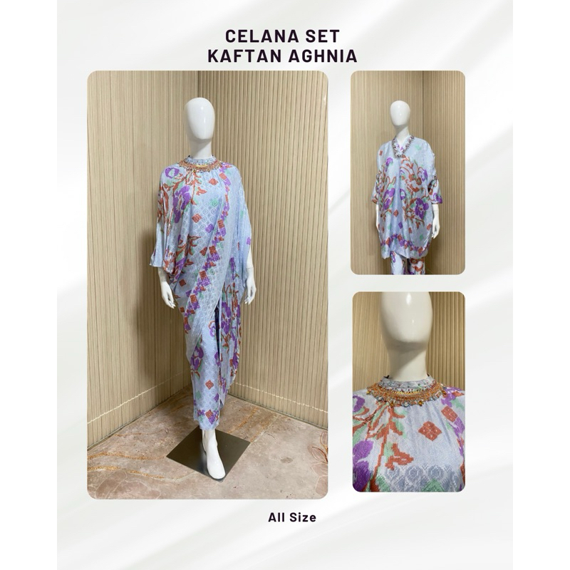 Celana Set Kaftan Aghnia