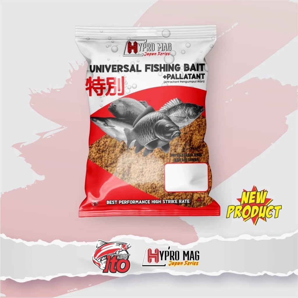 Umpan Pelet Hypromag UNIVERSAL FISHING BAIT Aneka Ragam Ikan