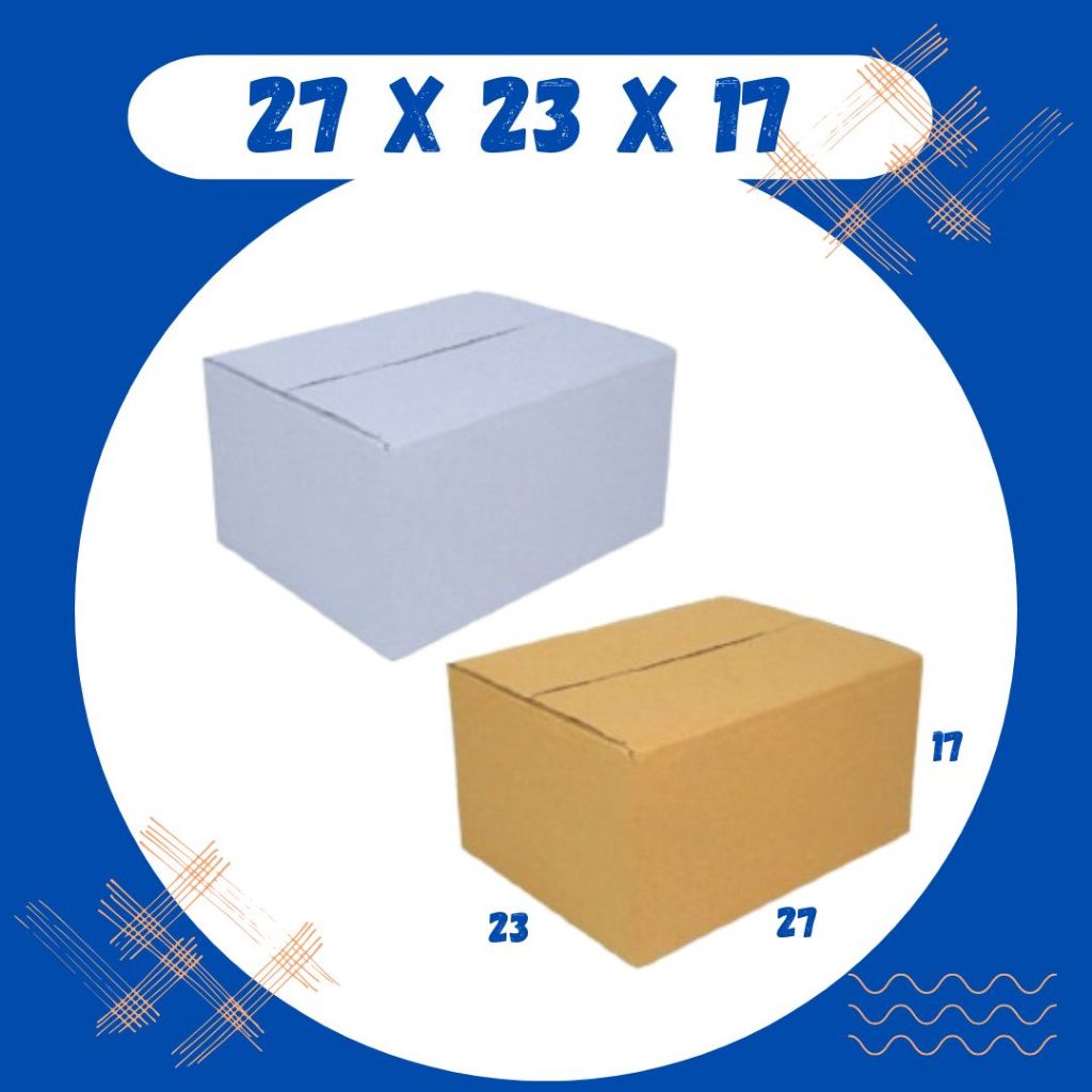 

Kardus 27x23x17 Box Packing A1 Karton Dus Jamu Kotak Olshop Kemasan Souvenir Sparepart Obat Madu Mainan