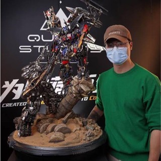 QUEEN STUDIOS JETPOWER OPTIMUS PRIME VS MEGATRON / TRANSFORMERS STUDI
