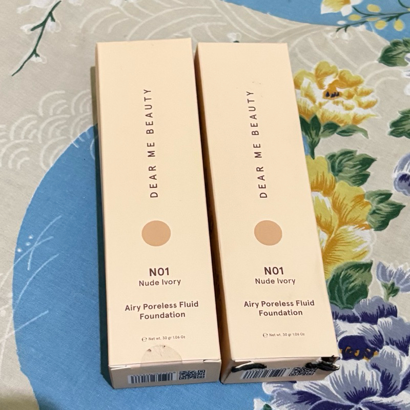 [NEW] Dear me beauty n01 nude ivory airy poreless fluid foundation