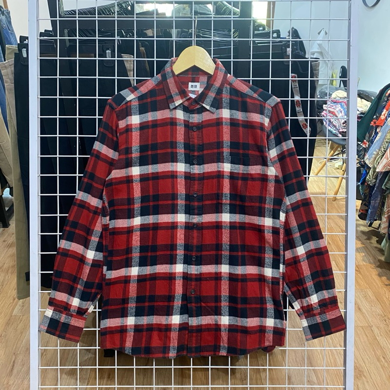 Uniqlo Plaid Flannel Shirt