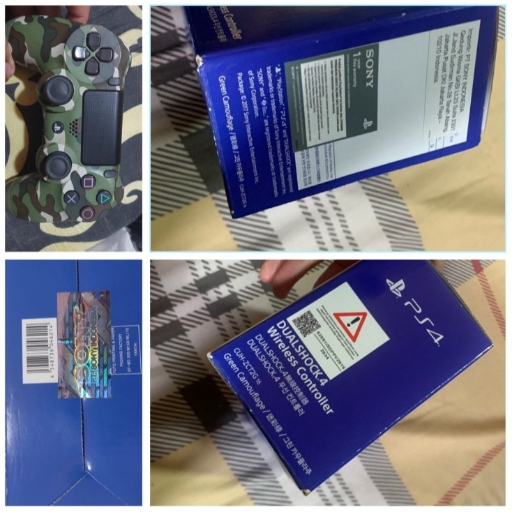 Jual Stik Ori Mesin, PS4 Army Green Camouflage 2nd Original Sony Indonesia