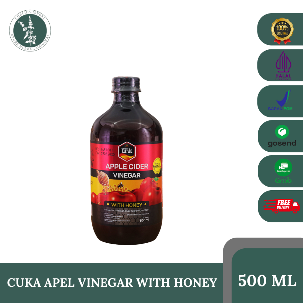 

LINK - Cuka Apel dengan Madu Apple Cider Vinegar With Honey 500ml