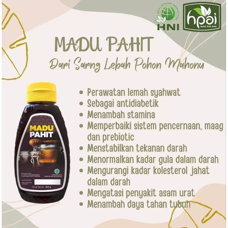 

MADU PAHIT ASLI HNI HPAI ORIGINAL