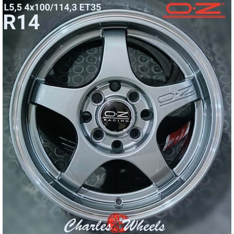 jual velg mobil murah rep oz r14 4x100 4x114,3 avanza xenia brio agya ayla dll