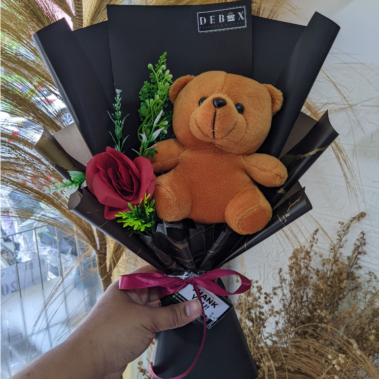 Buket Boneka Mini | Buket Boneka Wisuda | Buket Boneka | Wisuda | Ulang Tahun | Boneka