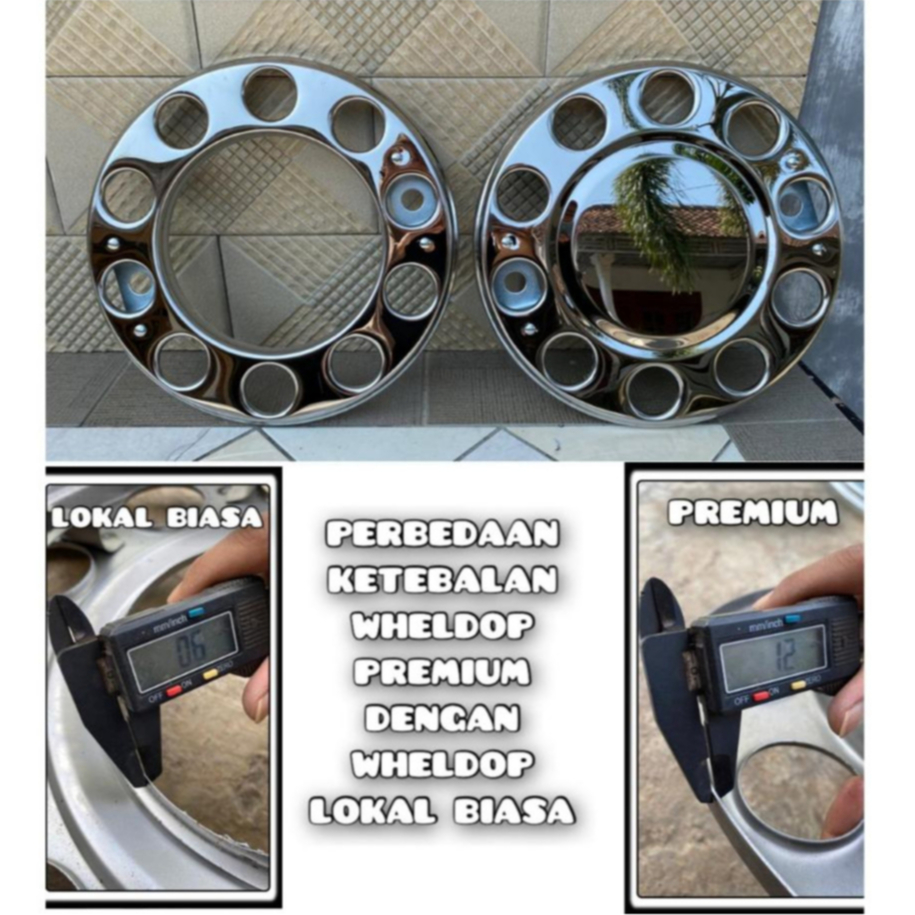 WHEELDOP WELDOP WELDOF RING DEPAN LUBANG 10 RING 20 WHEELDOP PREMIUM BAHAN PLAT TEBAL ANTI KARAT