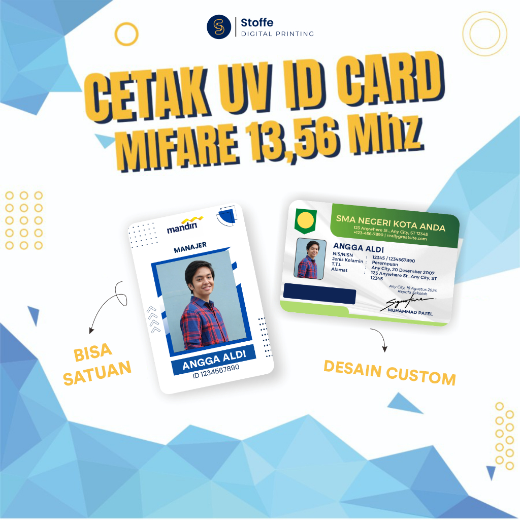 

Cetak ID Card UV Mifare 13,56Mhz