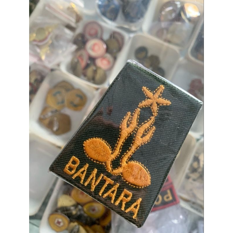 Balok evolet pramuka bantara bordir