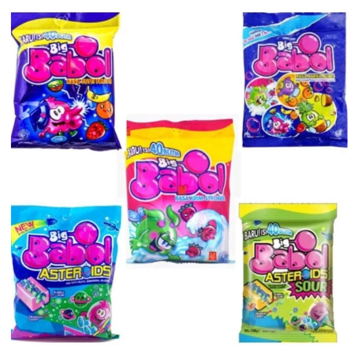 

PERMEN KARET BIG BABOL / ISI 40 BUTIR / 140G