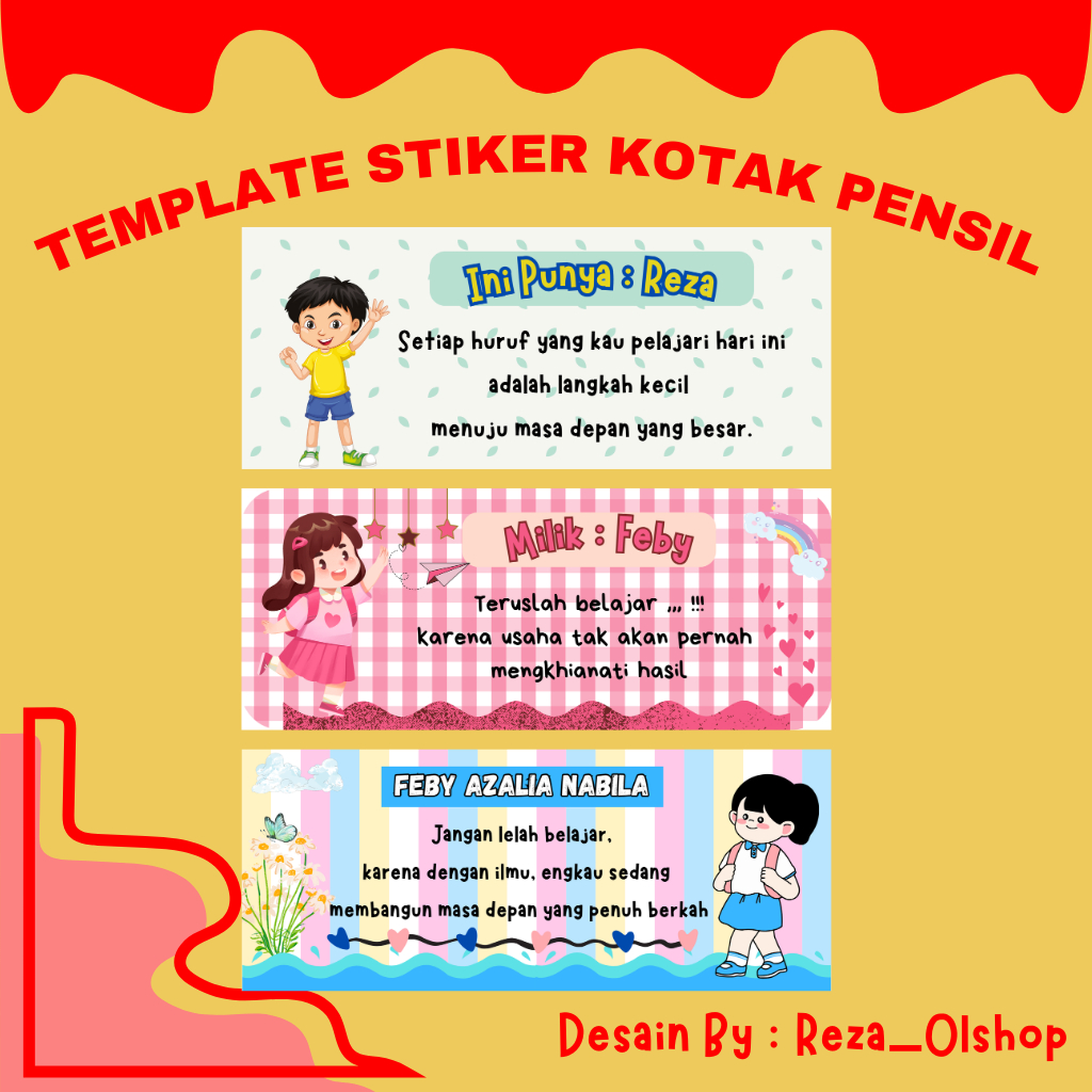 

Kotak Pensil Custom
