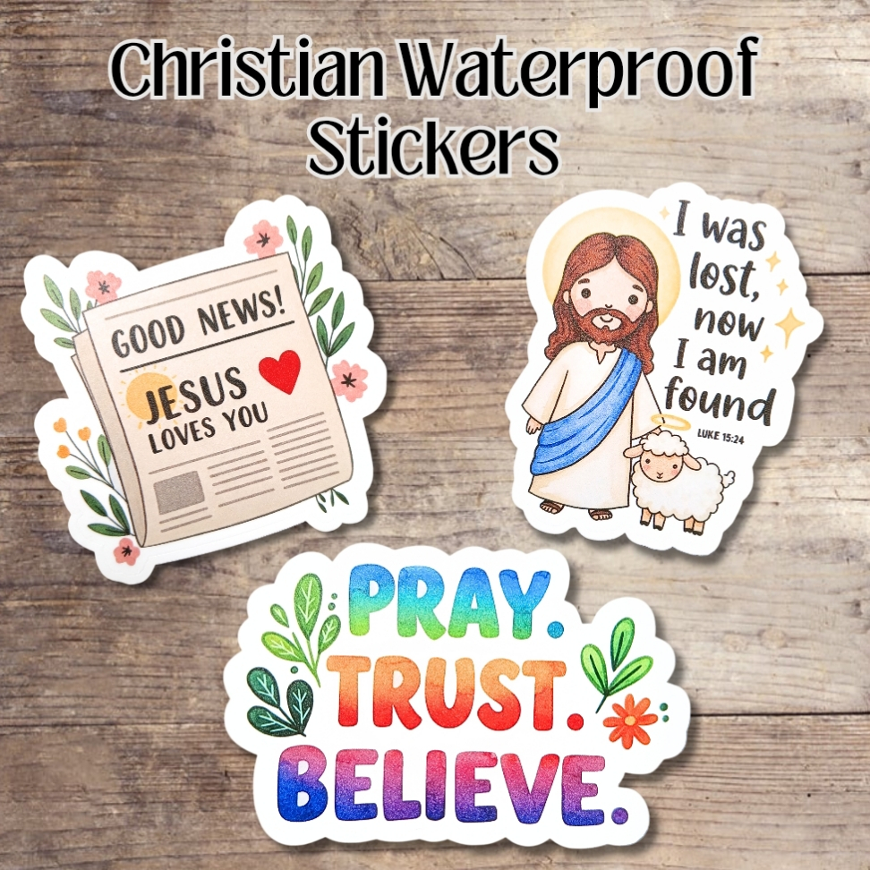 

Kristen Vinyl Stiker Anti Air | Waterproof Diecut Stickers | Aesthetic