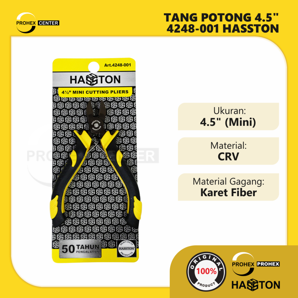 HASSTON PROHEX Tang Potong Mini 4-1/2 (4248-001)