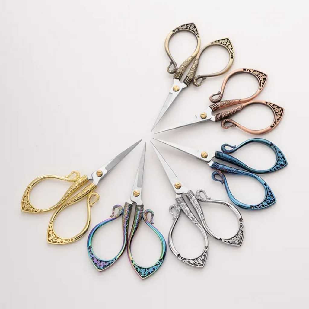 Gunting Stainless Steel Scissors Antik 3023