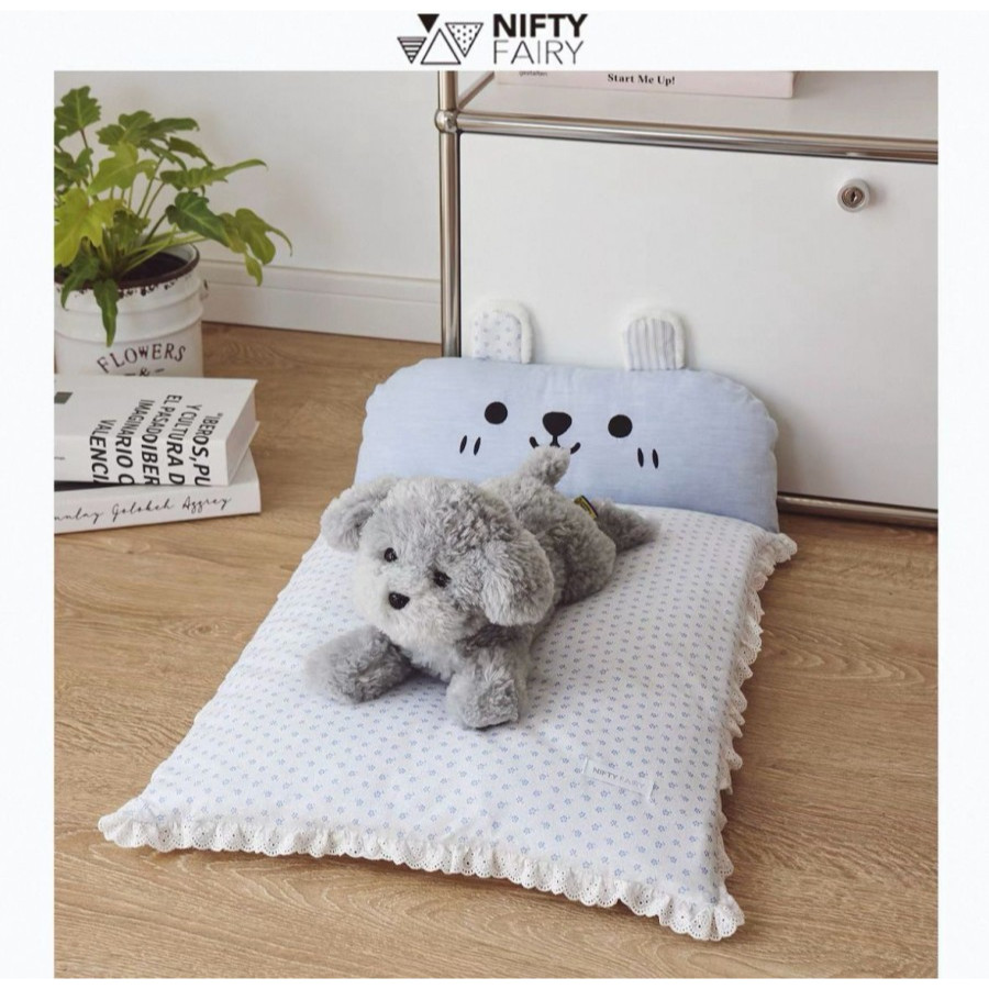 Nifty Fairy  Premium Korea Matrass Persegi Blue White