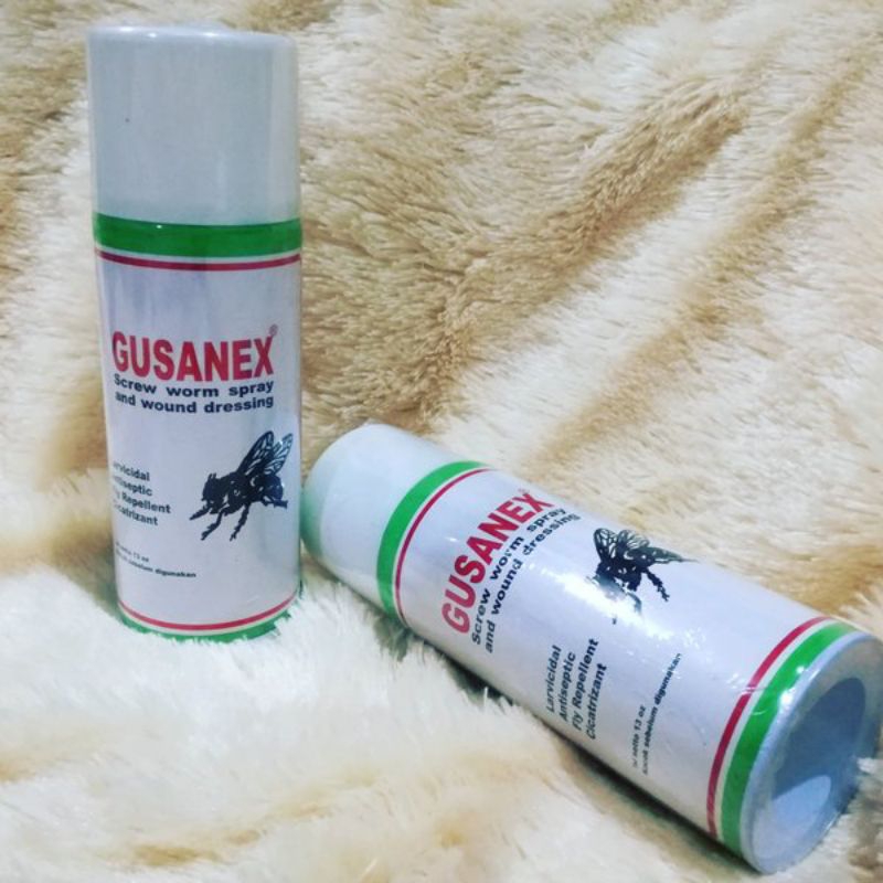 Gusanex Spray Obat Anti Lalat Untuk Luka Hewan Obat Sapi Kambing Anjing Kerbau Kuda