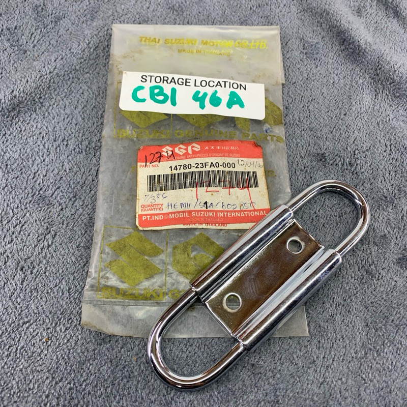 Tameng cover pelindung panas knalpot smash 2005 2006 original SUZUKI GENUINE PARTS / SGP 14780 - 23F