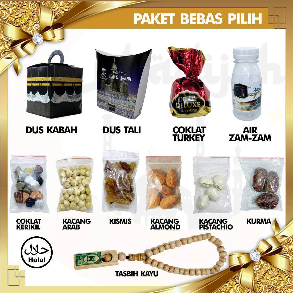 

PAKET OLEH-OLEH HAJI BEBAS PILIH