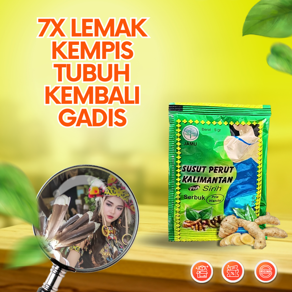 

DETOXUT KALIMANTAN jamu diet buncit susut perut lemak berglambir gemuk gendut