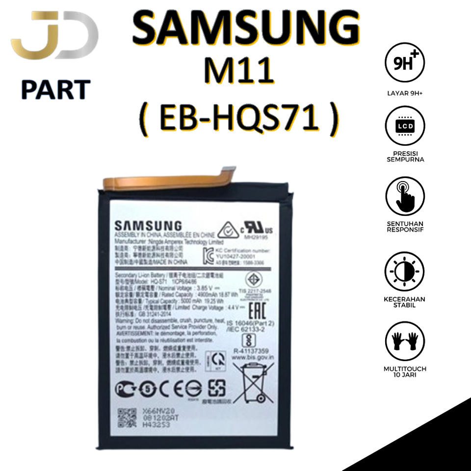 BATERAI SAMSUNG EB-HQS71 Samsung M11 Batre Batrai Baterai ORIGINAL 100%
