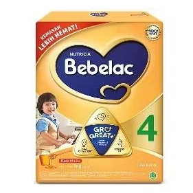 

BEBELAC 4 GROGREAT+ SUSU BUBUK PERTUMBUHAN ANAK MADU 3 KG