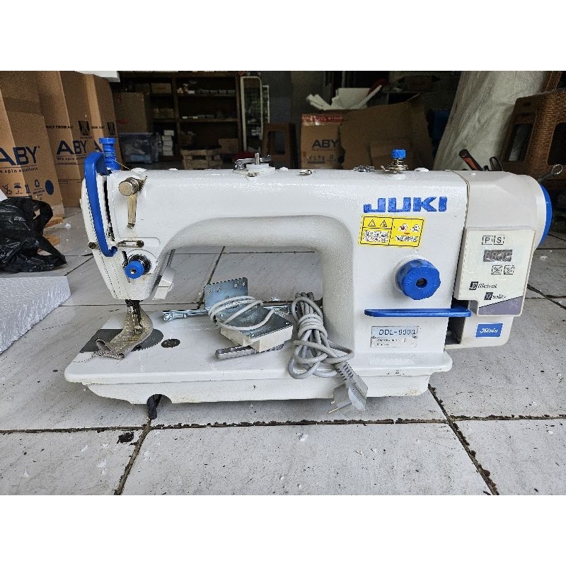MESIN JAHIT JUKI DIRECT SERVO DDL 9000 ASLI/TIMBUL - BEKAS/SECOND (WAJIB BACA DESKRIPSI)