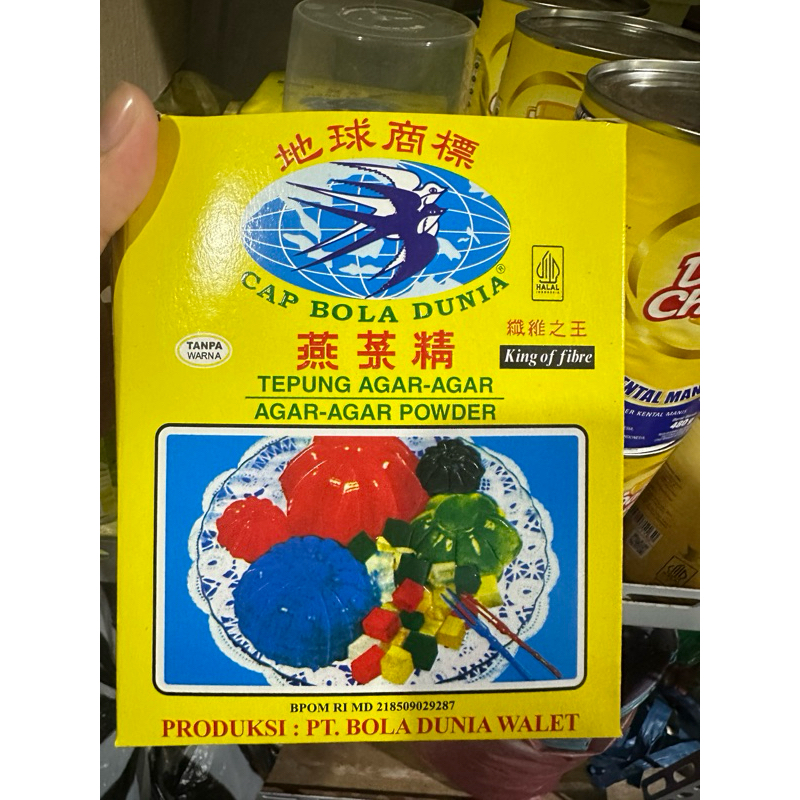 

Agar Agar Bola Dunia 1 Kotak Isi 12 Sachet