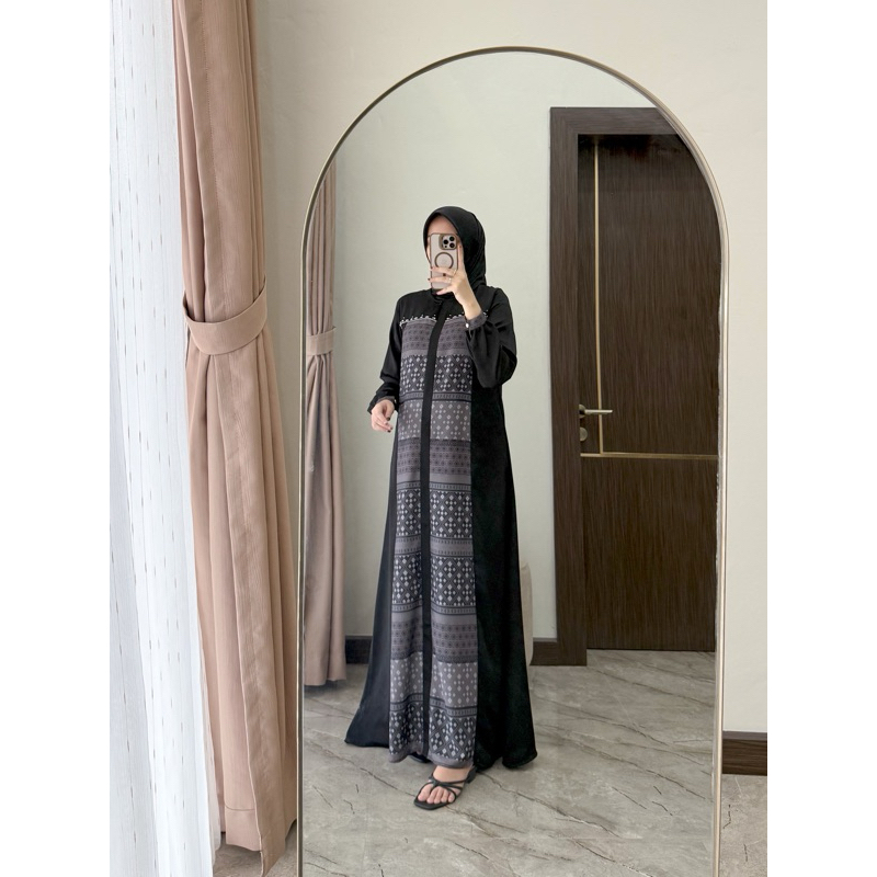 MELVA DRESS - Dress Wanita Gamis Muslim New Collection