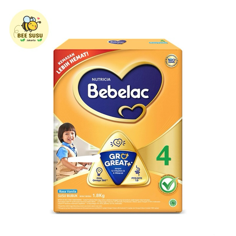 

Bebelac 4 Vanila / Madu 1.8kg 1800gr 1800g