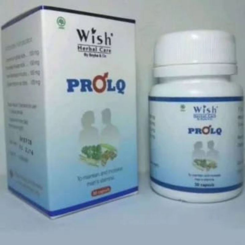 jamu herbal capsule, kapsule wish PRO LQ - herbal alami PROLQ