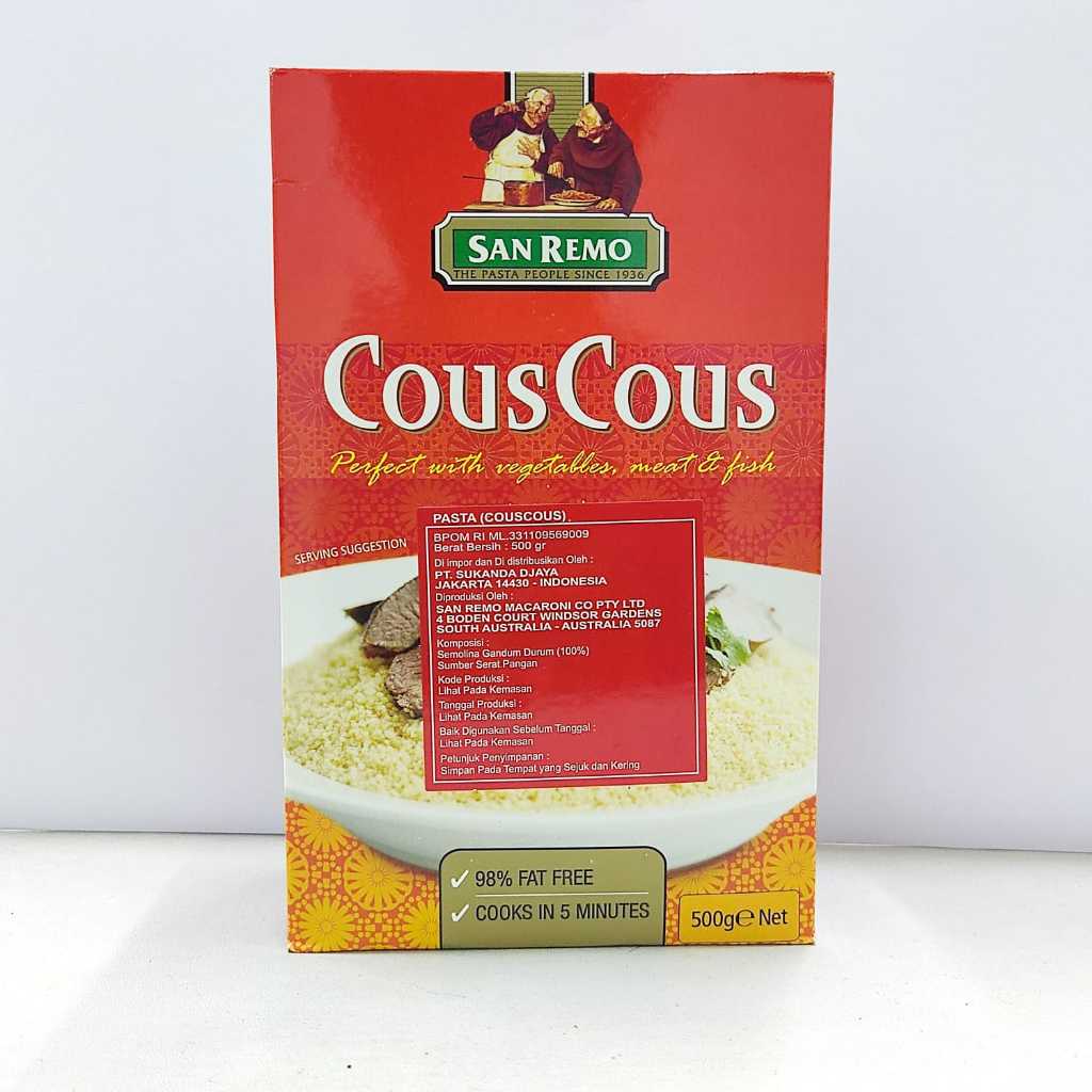 

SAN REMO COUSCOUS 500GR