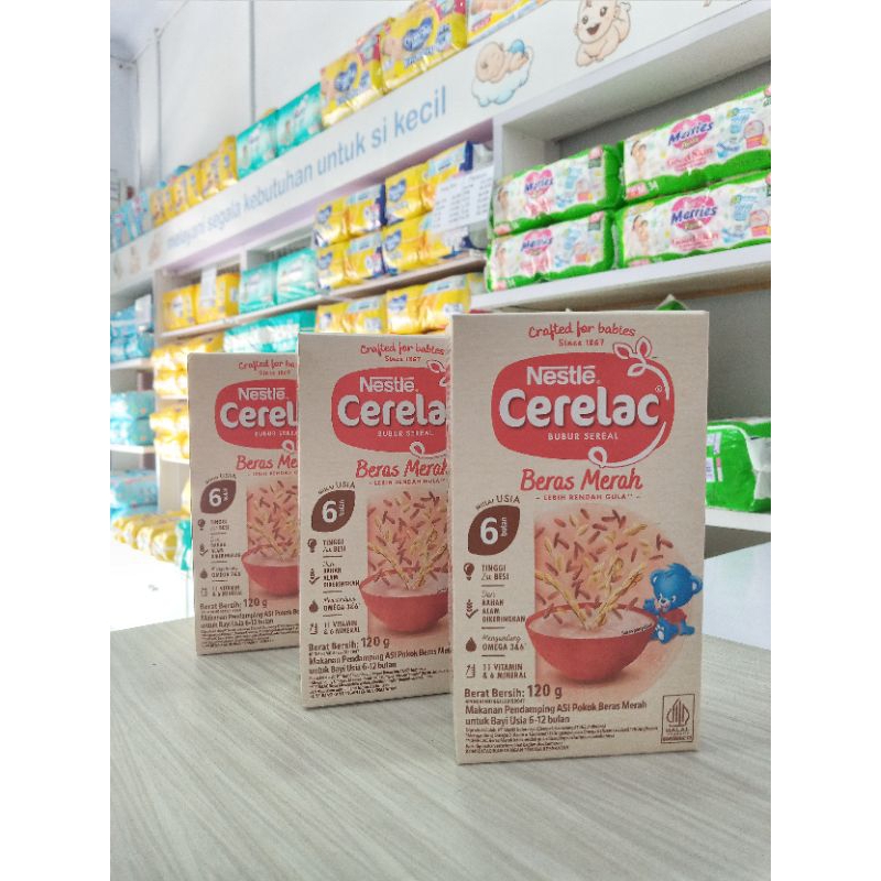 Cerelac Bubur Bayi Beras Merah