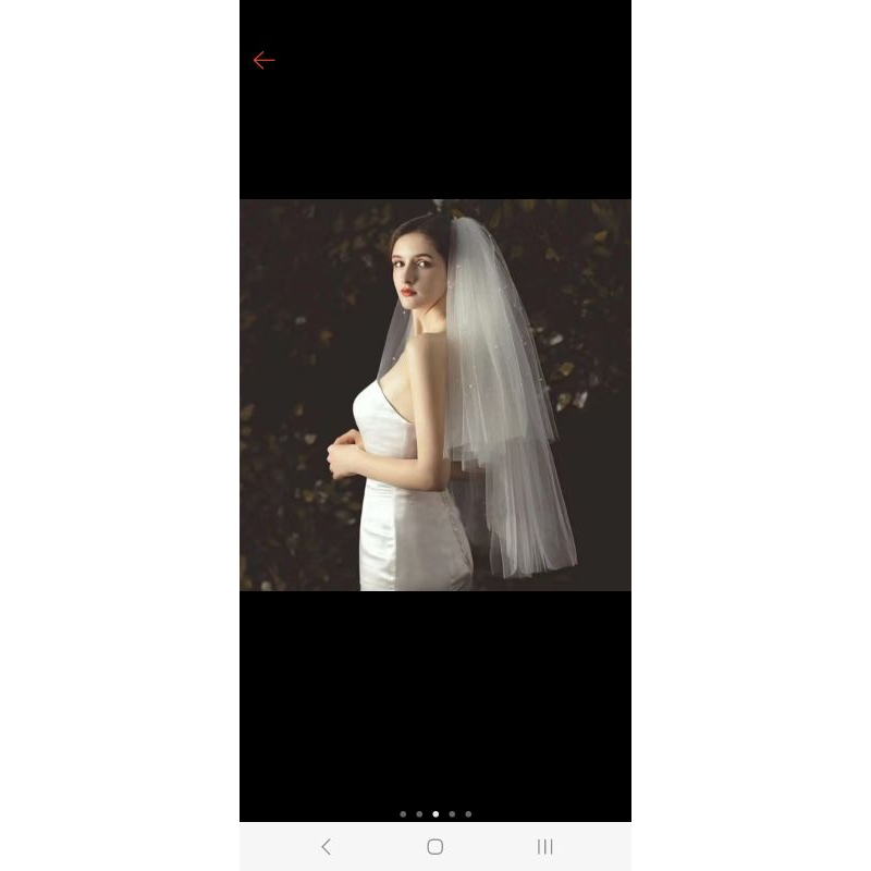 Veils pengantin 4layer