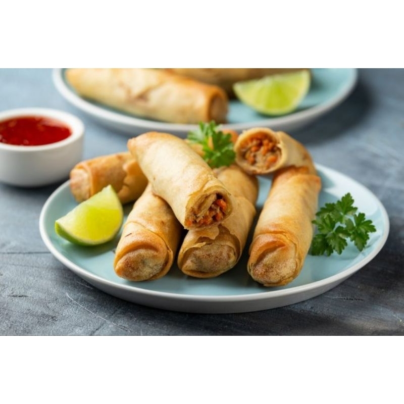

IP Lumpia Sayuran (Vegetarian spring roll) 500gr, kemasan curah isi 24 pcs