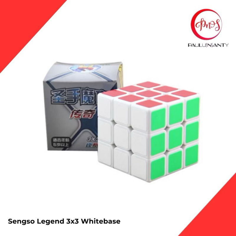 Cube Puzzle 3x3 Shengshou Legend 3x3 Whitebase ORIGINAL