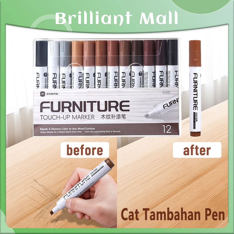 

Furniture Marker Spidol Repair Marker Penghilang Goresan Kayu - Furniture Touch up Marker Untuk Reparasi Furnitur Kayu Perabot