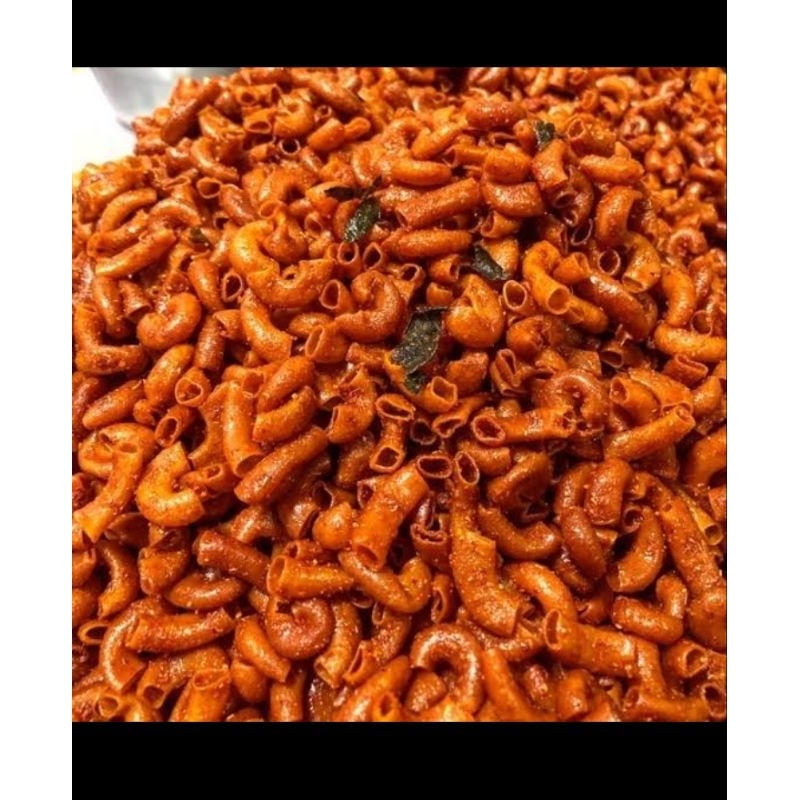 

Makaroni Cikruh Pedas Daun Jeruk Kemasan 1Kg