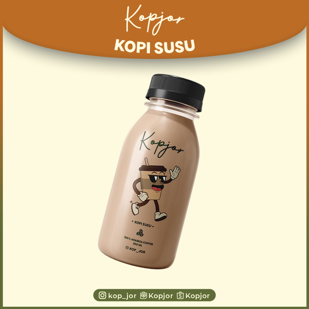 

KopJor Kopi Susu | 200ml