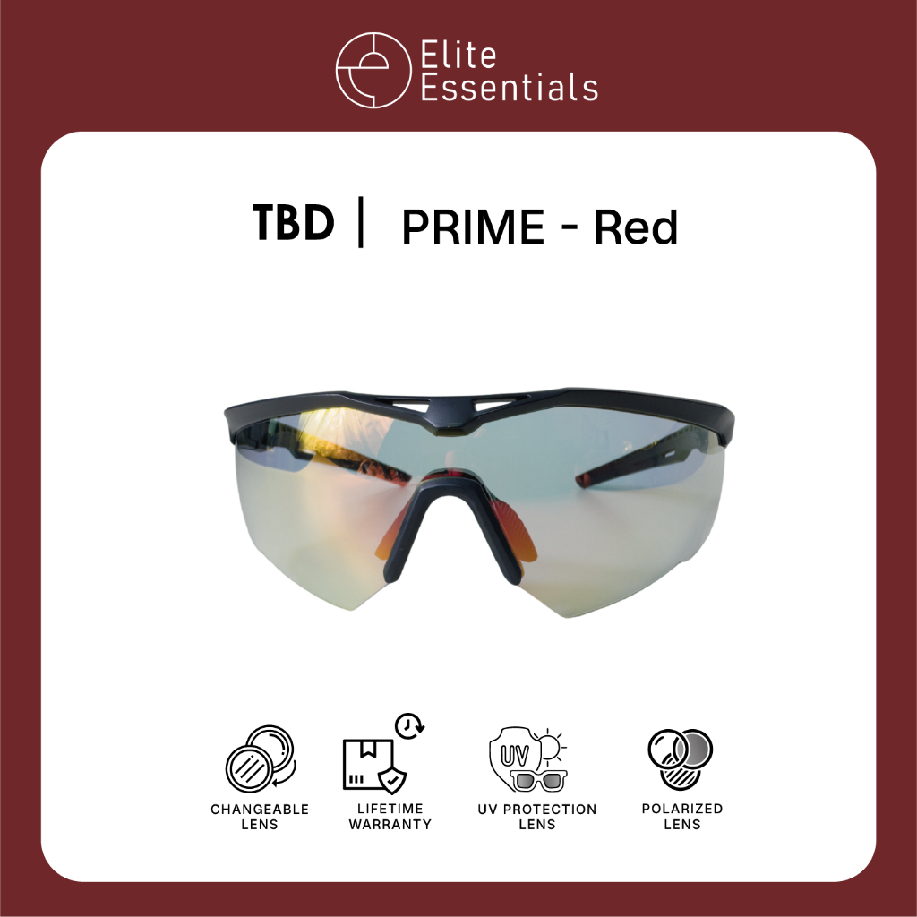 TBD Eyewear Prime Series - Red