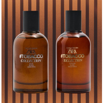 PARFUM ZARA TOBACCO COLLECTION RICH WARM & INTENSE DARK PARFUM PRIA ORIGINAL