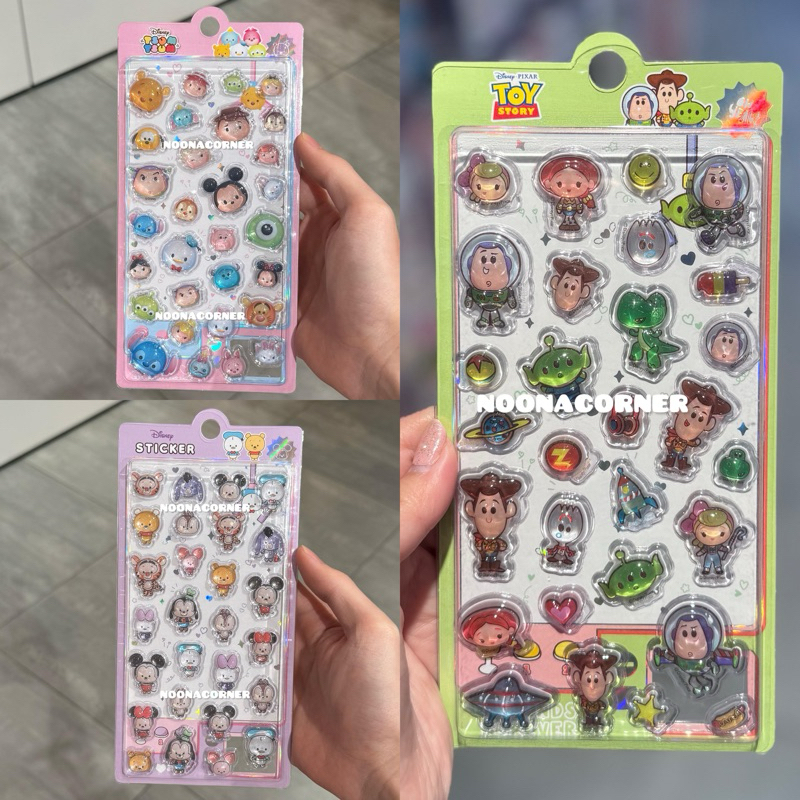 

Ohsome x ShanLe‼️ Stiker Bonbon Drop Viral 3D Sticker Lucu Puffy Disney Collections (Toy Story / Tsum Tsum / Mickey Pooh & Friends)