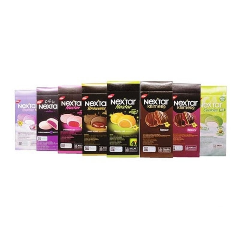 

Nextar Nabati 80gr isi 8pcs/Box Goguma Choco Nastar All Variant