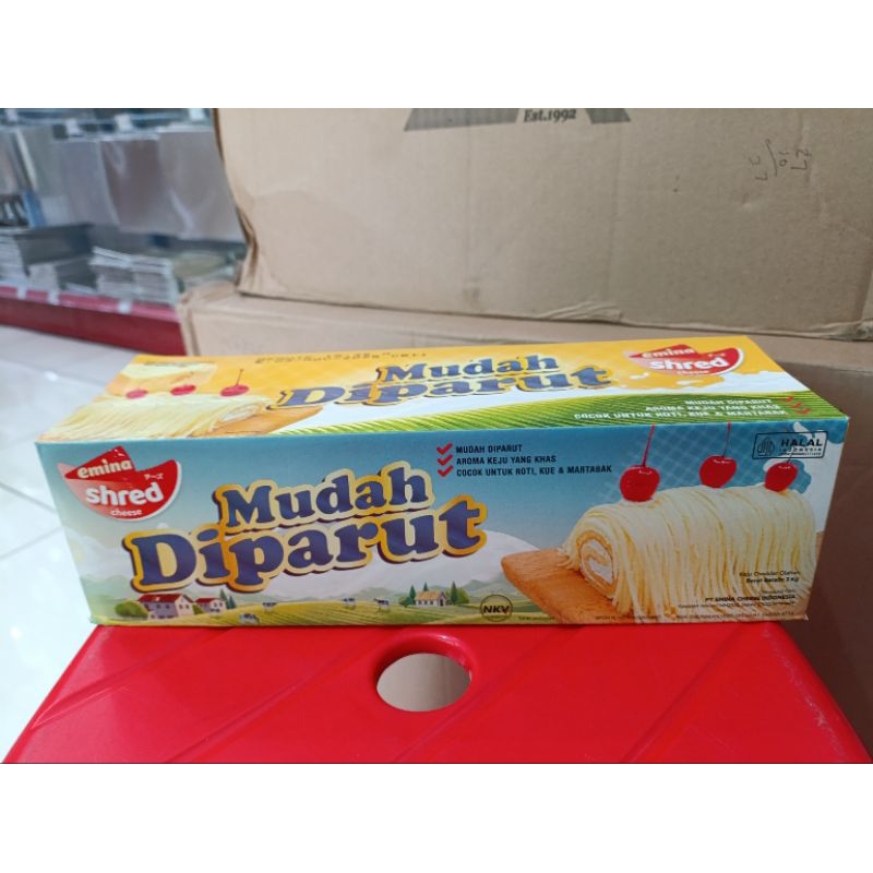 

Emina Shred Cheese Keju Cheedar Olahan 2 Kg